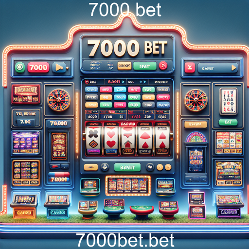 Explore o Mundo dos Cassinos Online com a 7000 Bet
